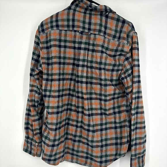 Hudson & Barrow Plaid Button Down Shirt Size Medium 100% Cotton - Picture 2 of 5